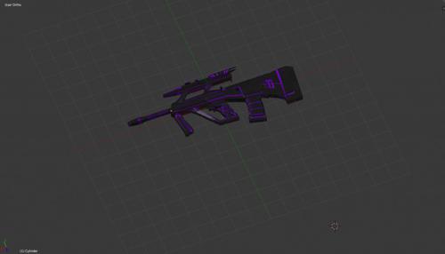 scifi Aug Rifle  preview image